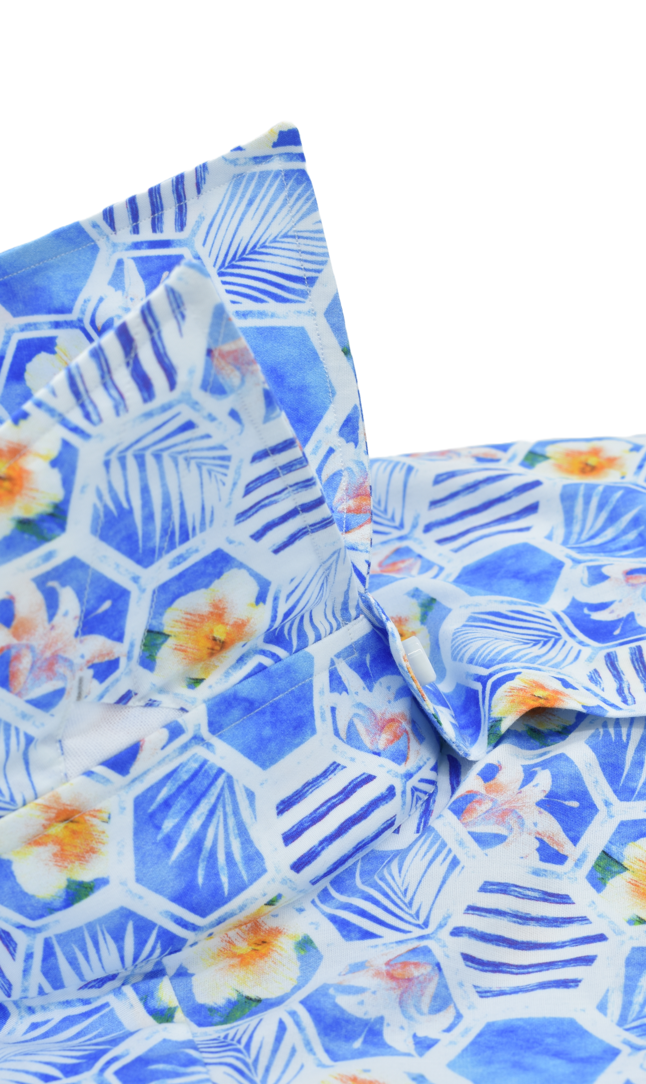 Men's shirt slim fit floral print Sartoriali No. 6