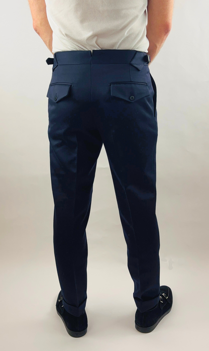 Hose Extra Slim Fit in Blau mit Sideadjuster