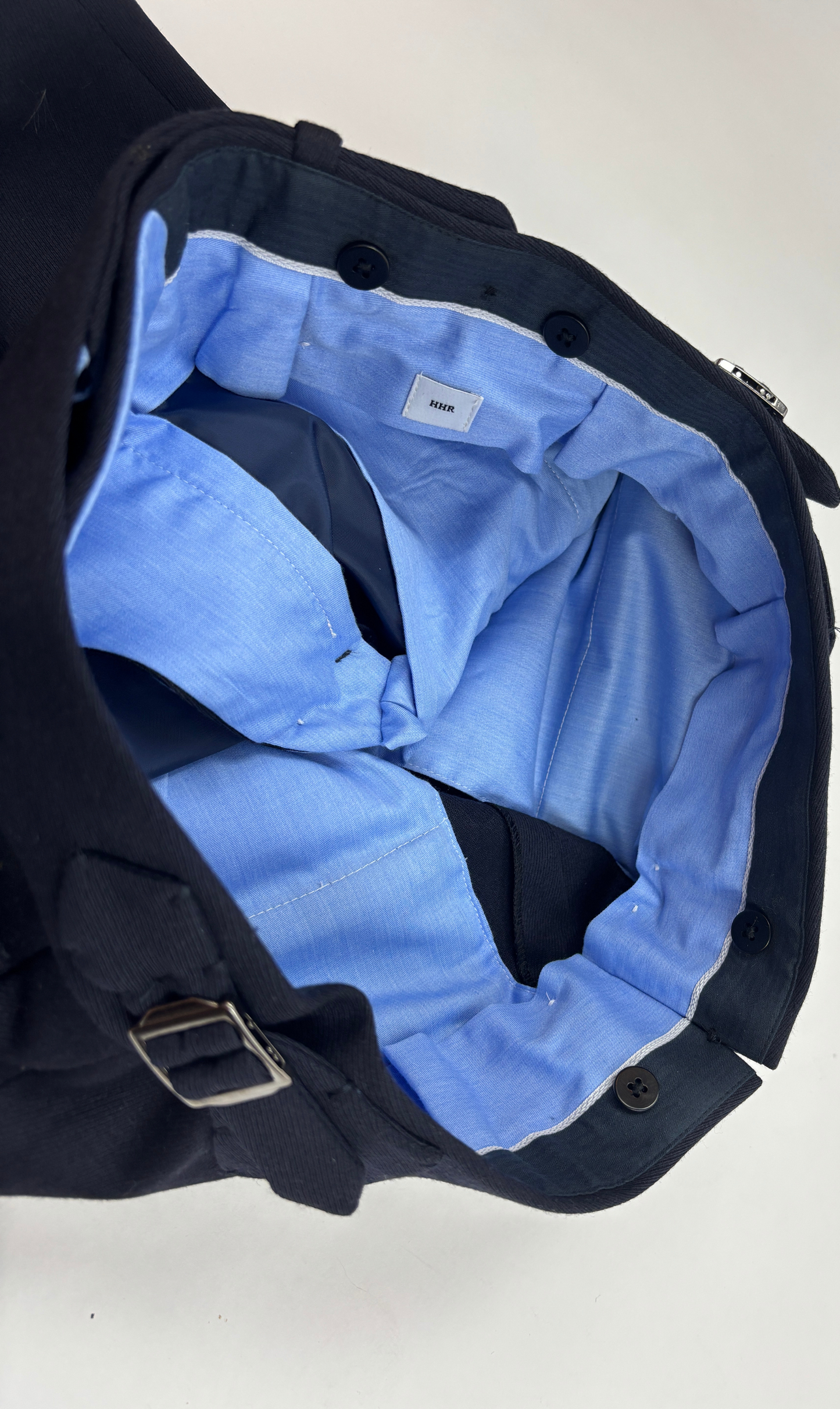 Hose Extra Slim Fit in Blau mit Sideadjuster